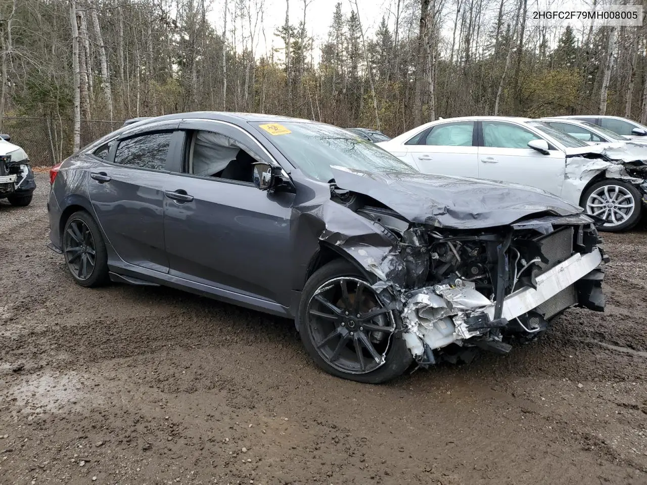 2HGFC2F79MH008005 2021 Honda Civic Ex