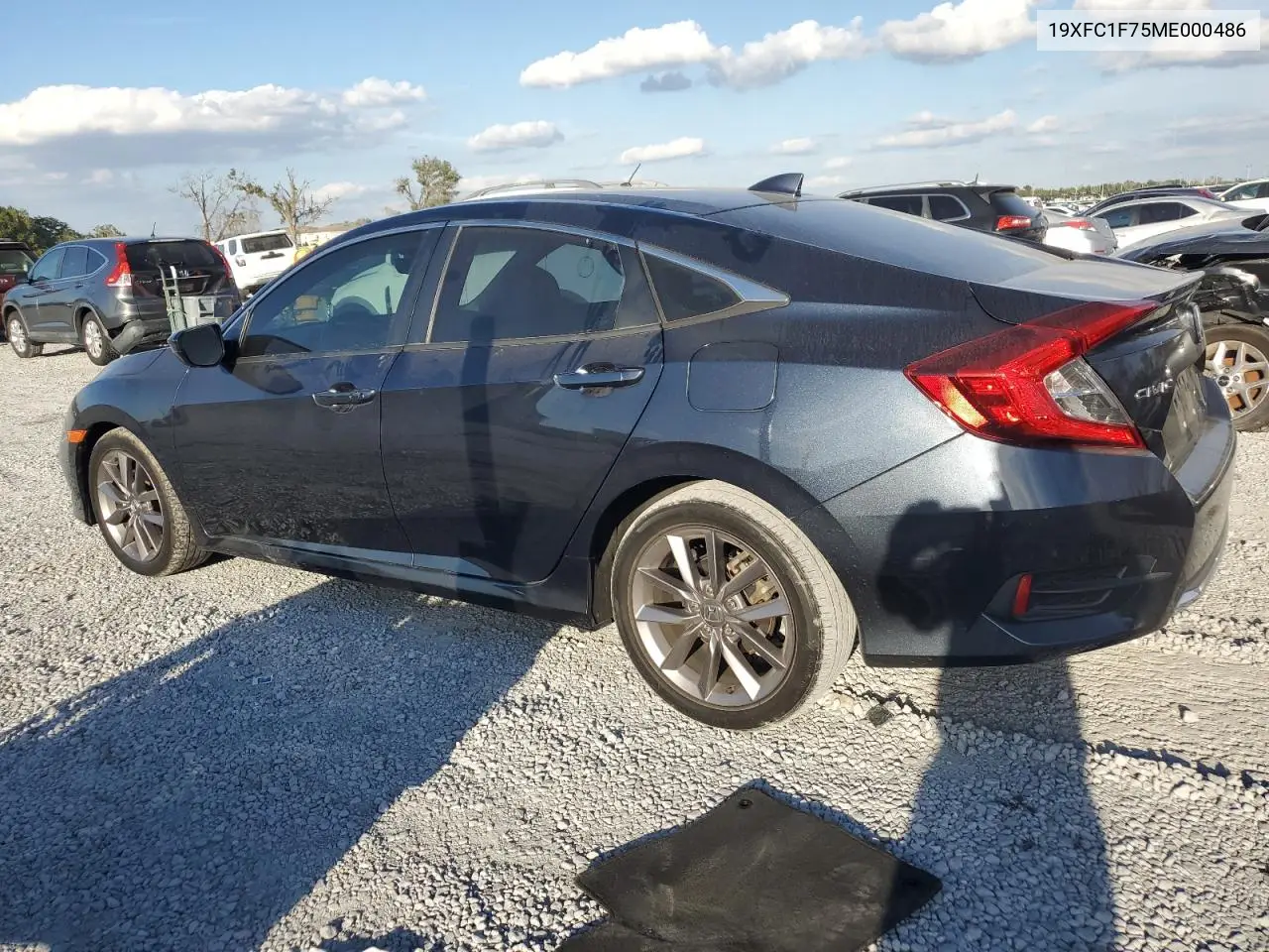 19XFC1F75ME000486 2021 Honda Civic Exl