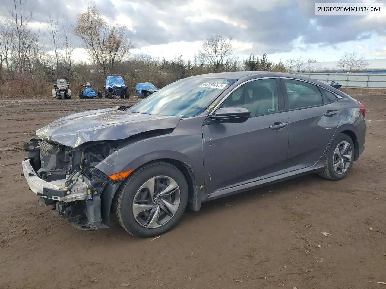 2HGFC2F64MH534064 2021 Honda Civic Lx