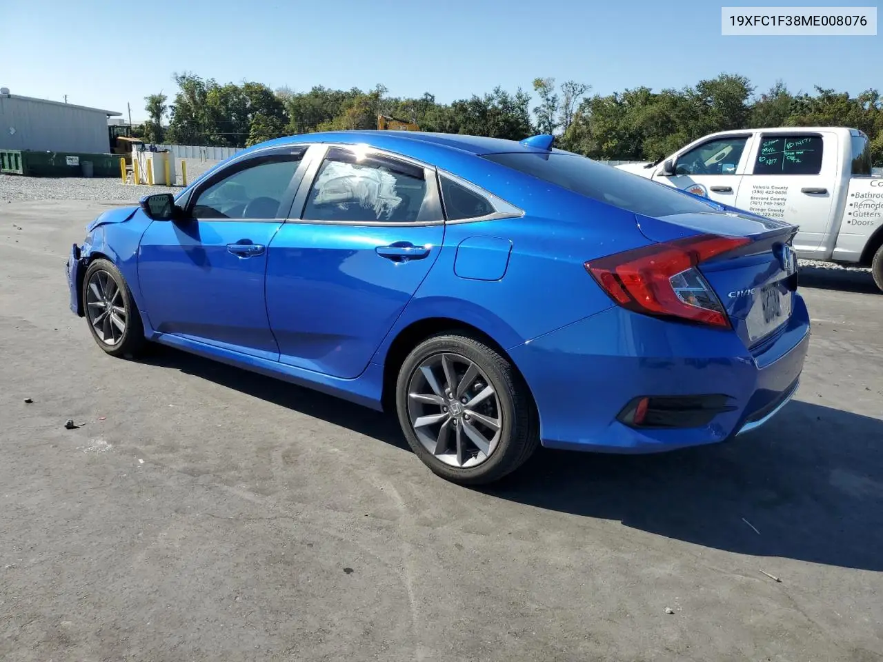 19XFC1F38ME008076 2021 Honda Civic Ex