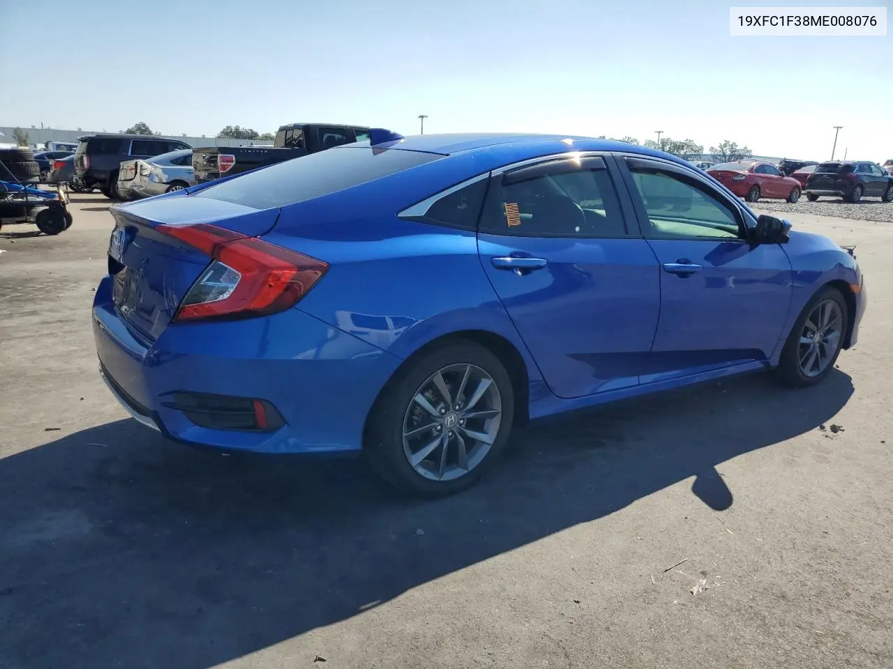 19XFC1F38ME008076 2021 Honda Civic Ex