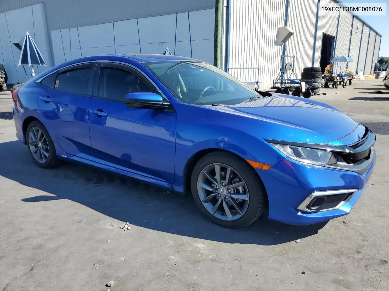 19XFC1F38ME008076 2021 Honda Civic Ex