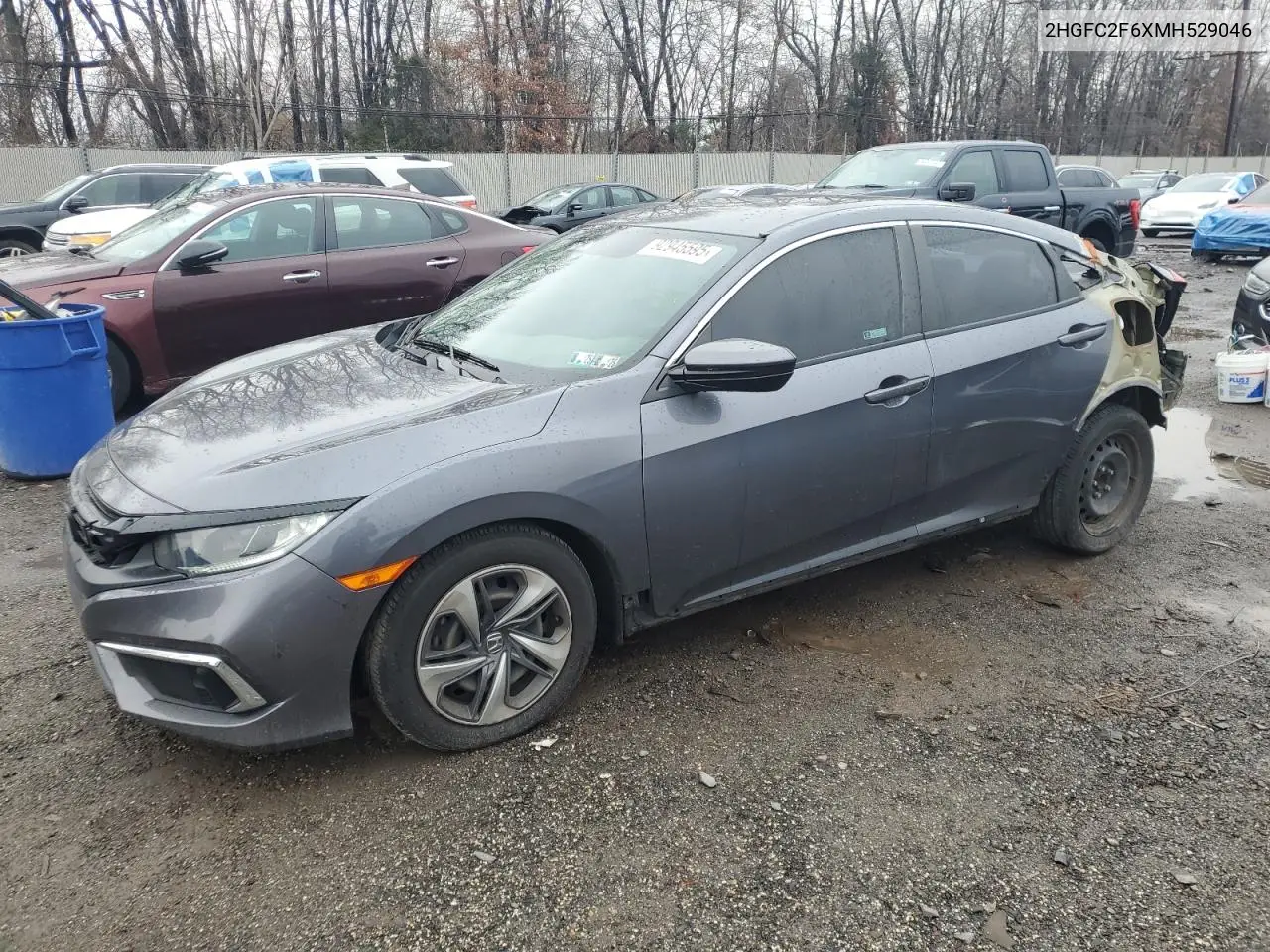 2HGFC2F6XMH529046 2021 Honda Civic Lx