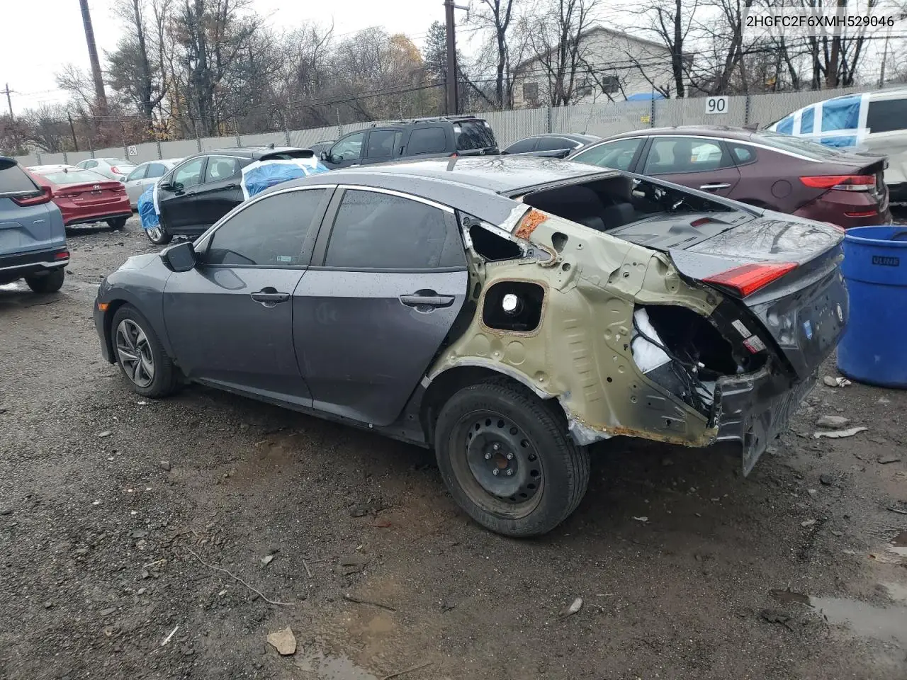 2HGFC2F6XMH529046 2021 Honda Civic Lx