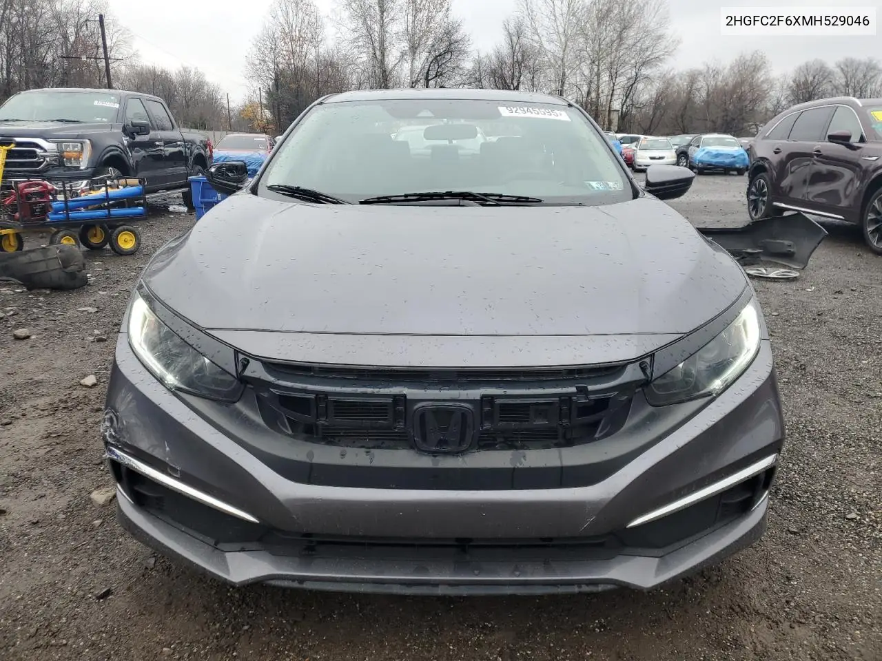 2HGFC2F6XMH529046 2021 Honda Civic Lx