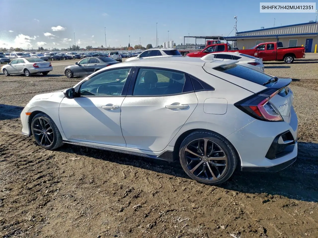 SHHFK7H42MU412351 2021 Honda Civic Sport