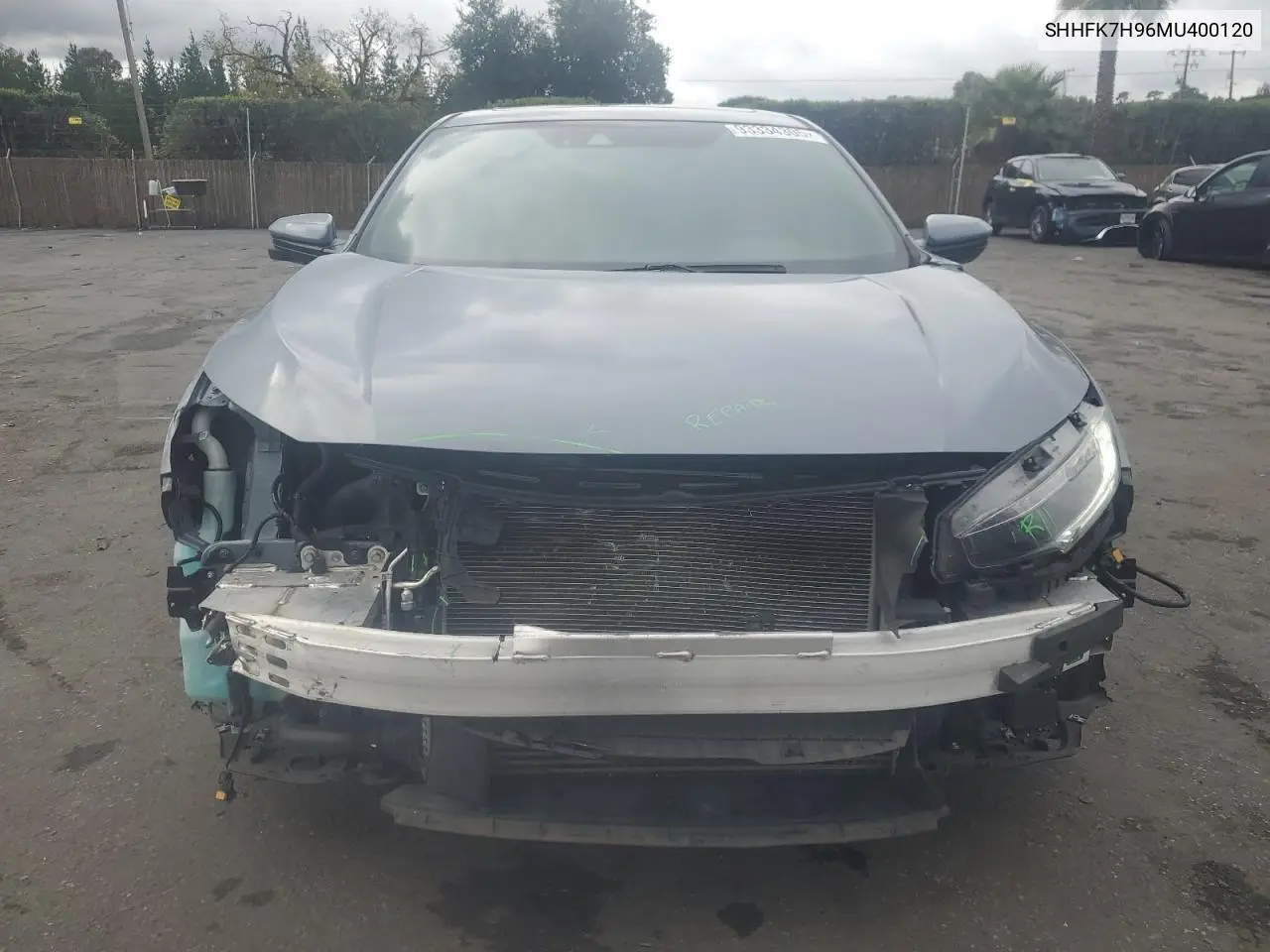 SHHFK7H96MU400120 2021 Honda Civic Sport Touring