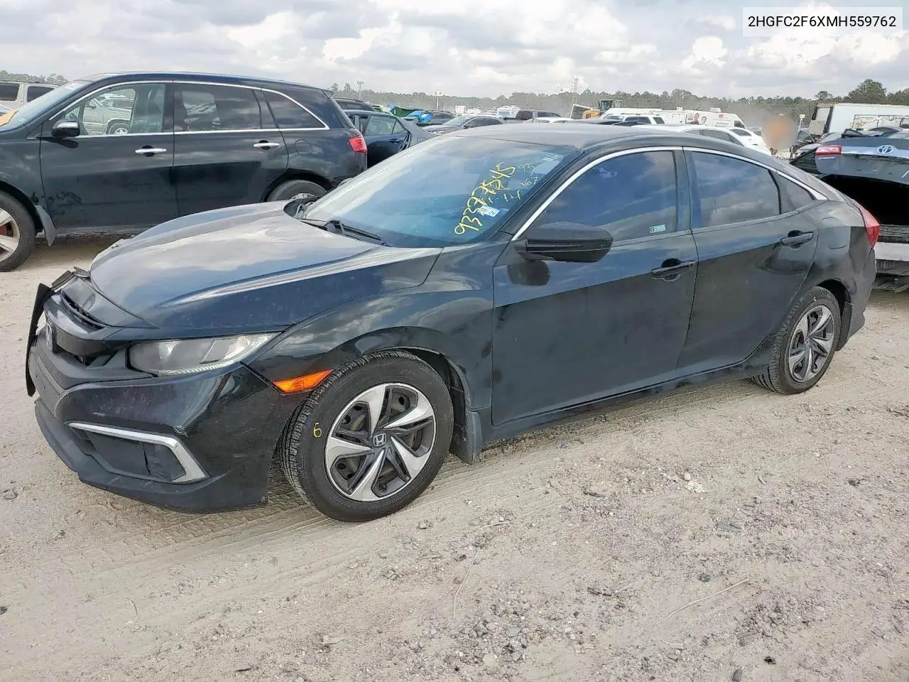 2HGFC2F6XMH559762 2021 Honda Civic Lx