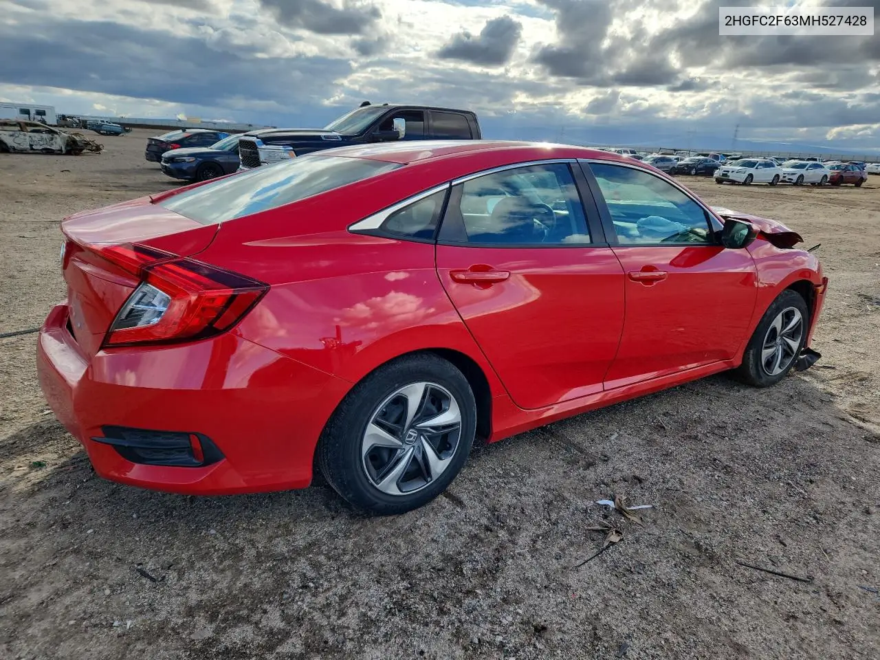 2HGFC2F63MH527428 2021 Honda Civic Lx