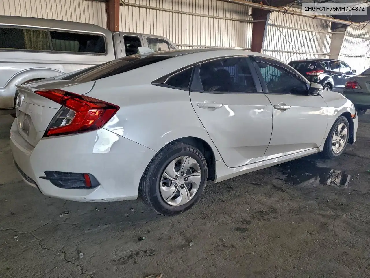 2HGFC1F75MH704872 2021 Honda Civic Exl