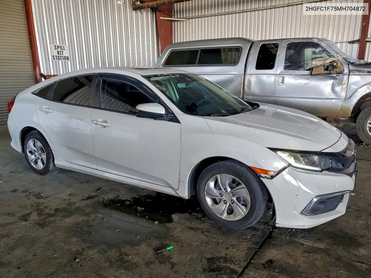 2HGFC1F75MH704872 2021 Honda Civic Exl