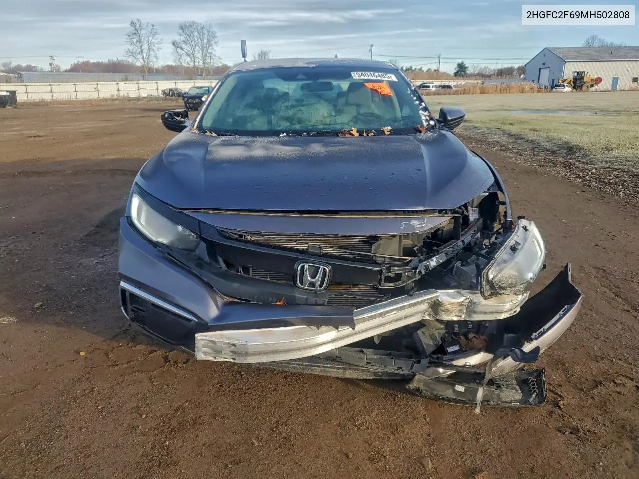 2HGFC2F69MH502808 2021 Honda Civic Lx