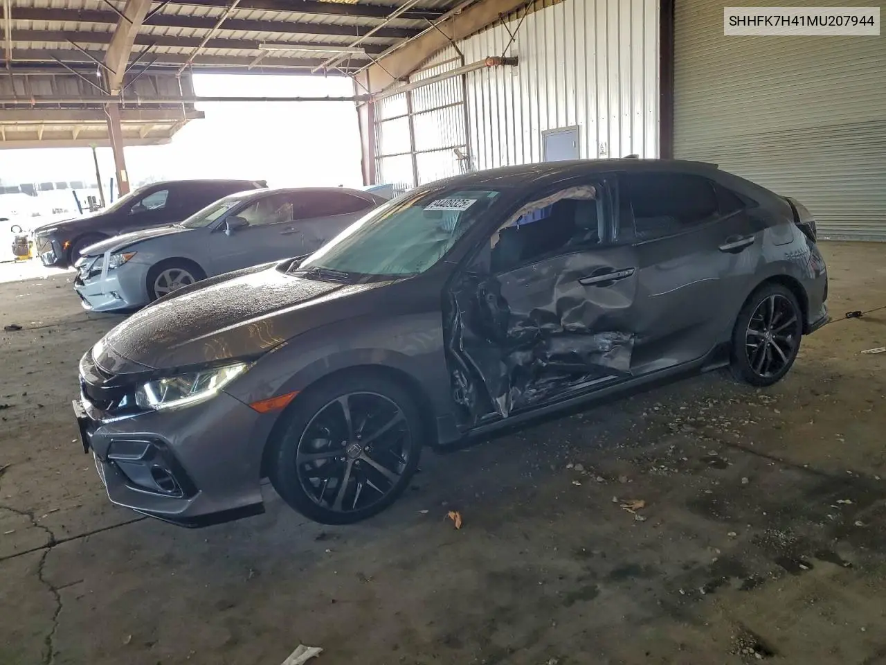 SHHFK7H41MU207944 2021 Honda Civic Sport
