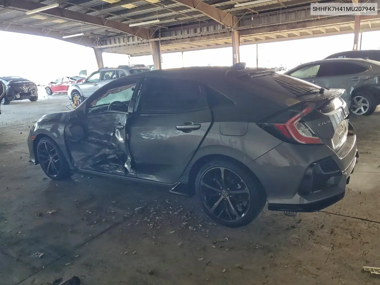 SHHFK7H41MU207944 2021 Honda Civic Sport