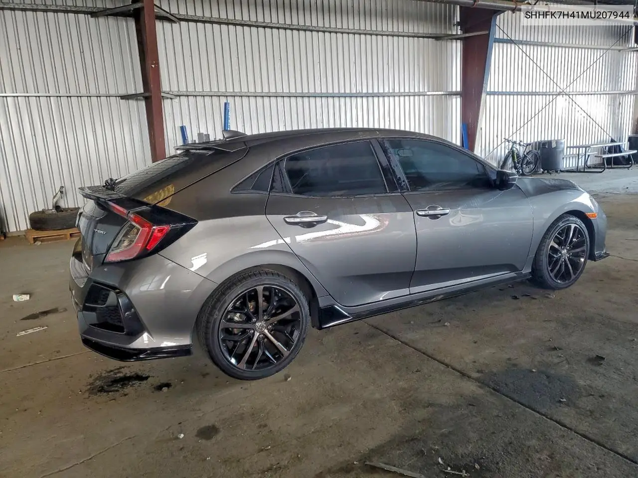 SHHFK7H41MU207944 2021 Honda Civic Sport
