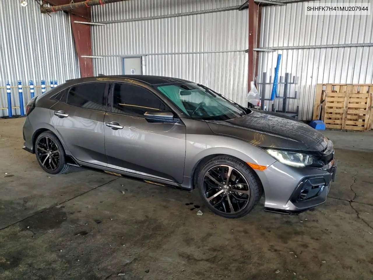 SHHFK7H41MU207944 2021 Honda Civic Sport