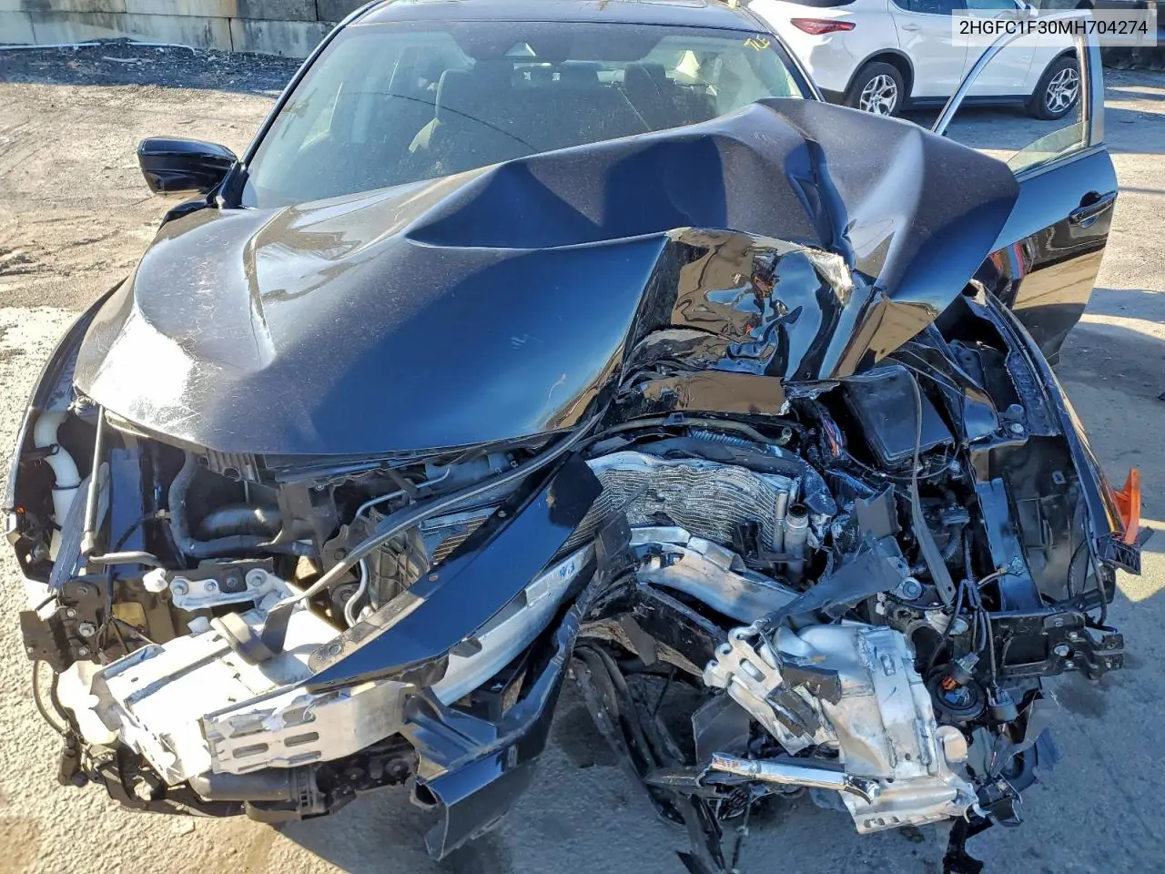 2HGFC1F30MH704274 2021 Honda Civic Ex