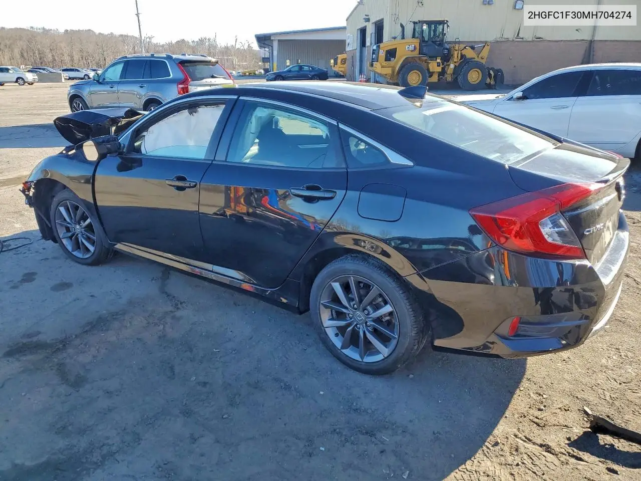 2HGFC1F30MH704274 2021 Honda Civic Ex