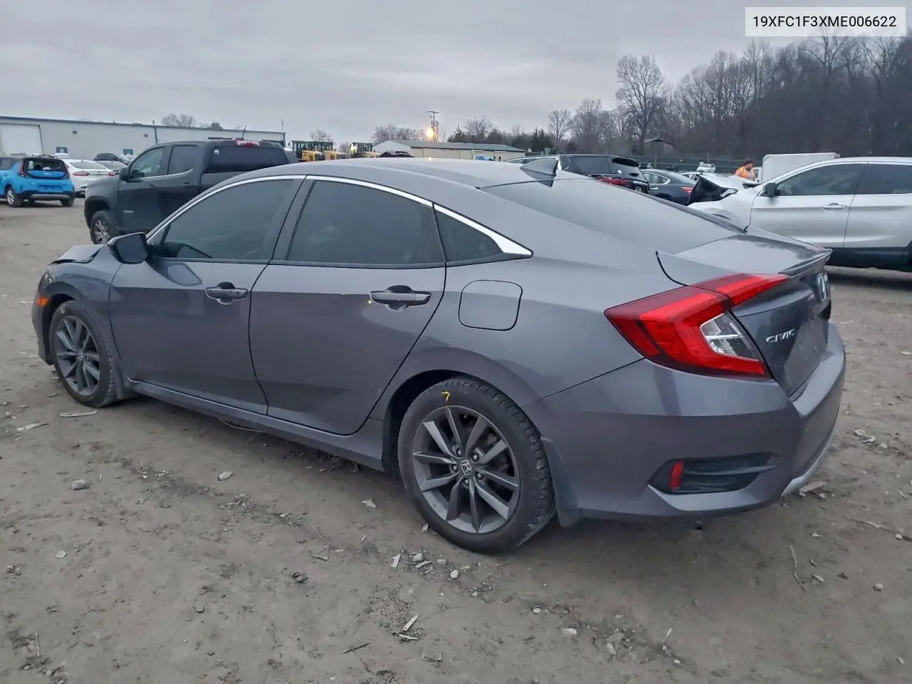 19XFC1F3XME006622 2021 Honda Civic Ex