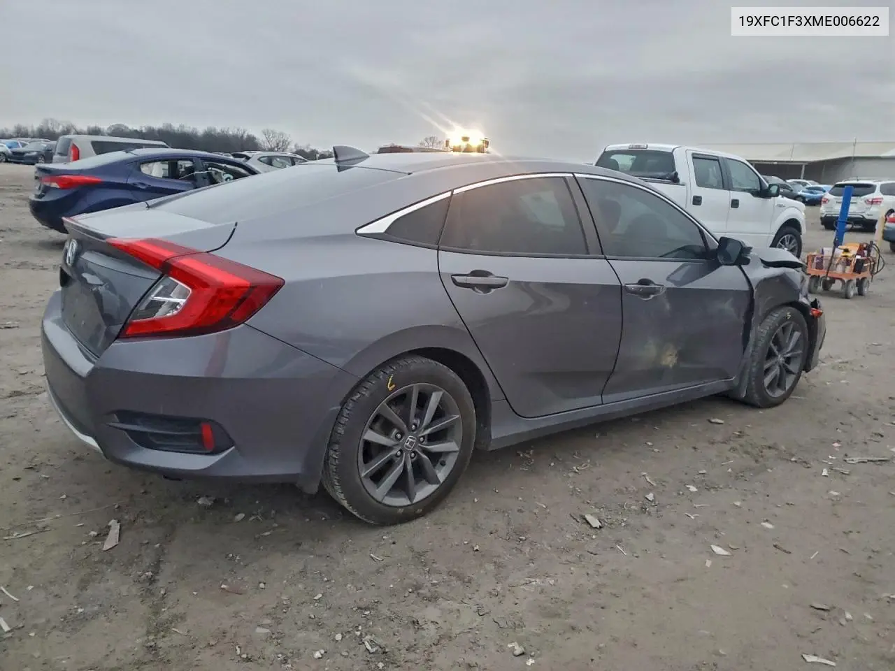 19XFC1F3XME006622 2021 Honda Civic Ex