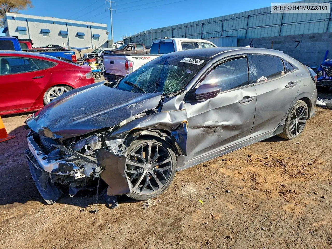 SHHFK7H41MU228101 2021 Honda Civic Sport