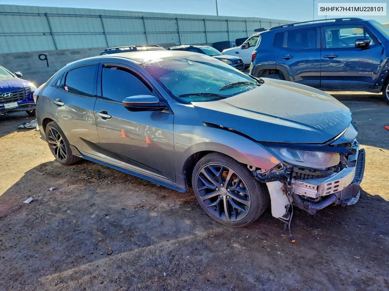 SHHFK7H41MU228101 2021 Honda Civic Sport