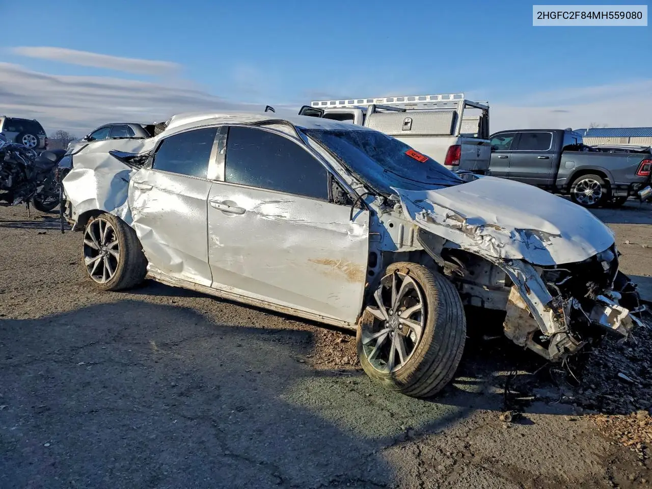 2HGFC2F84MH559080 2021 Honda Civic Sport