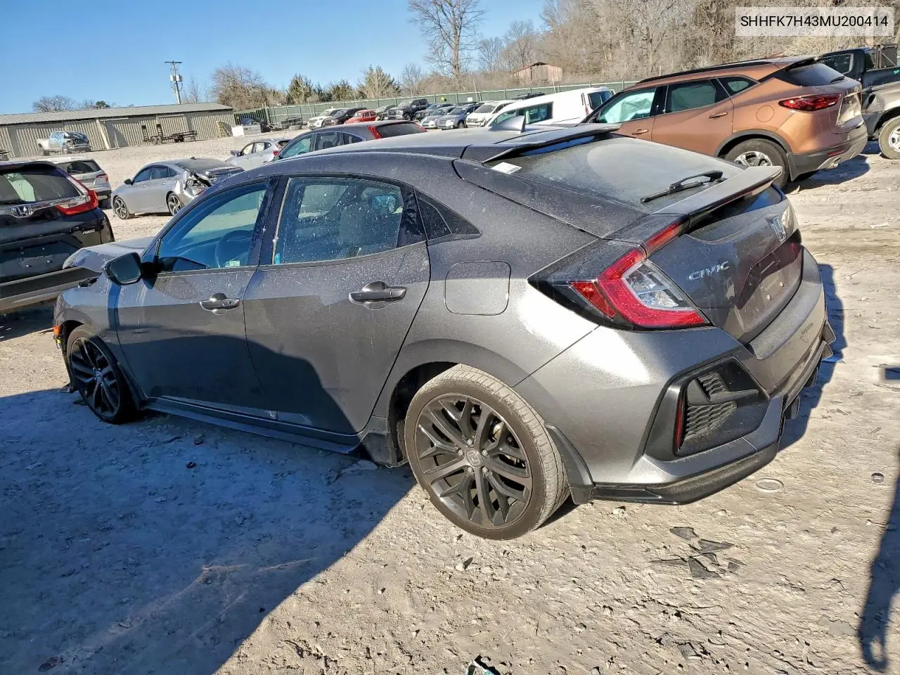 SHHFK7H43MU200414 2021 Honda Civic Sport