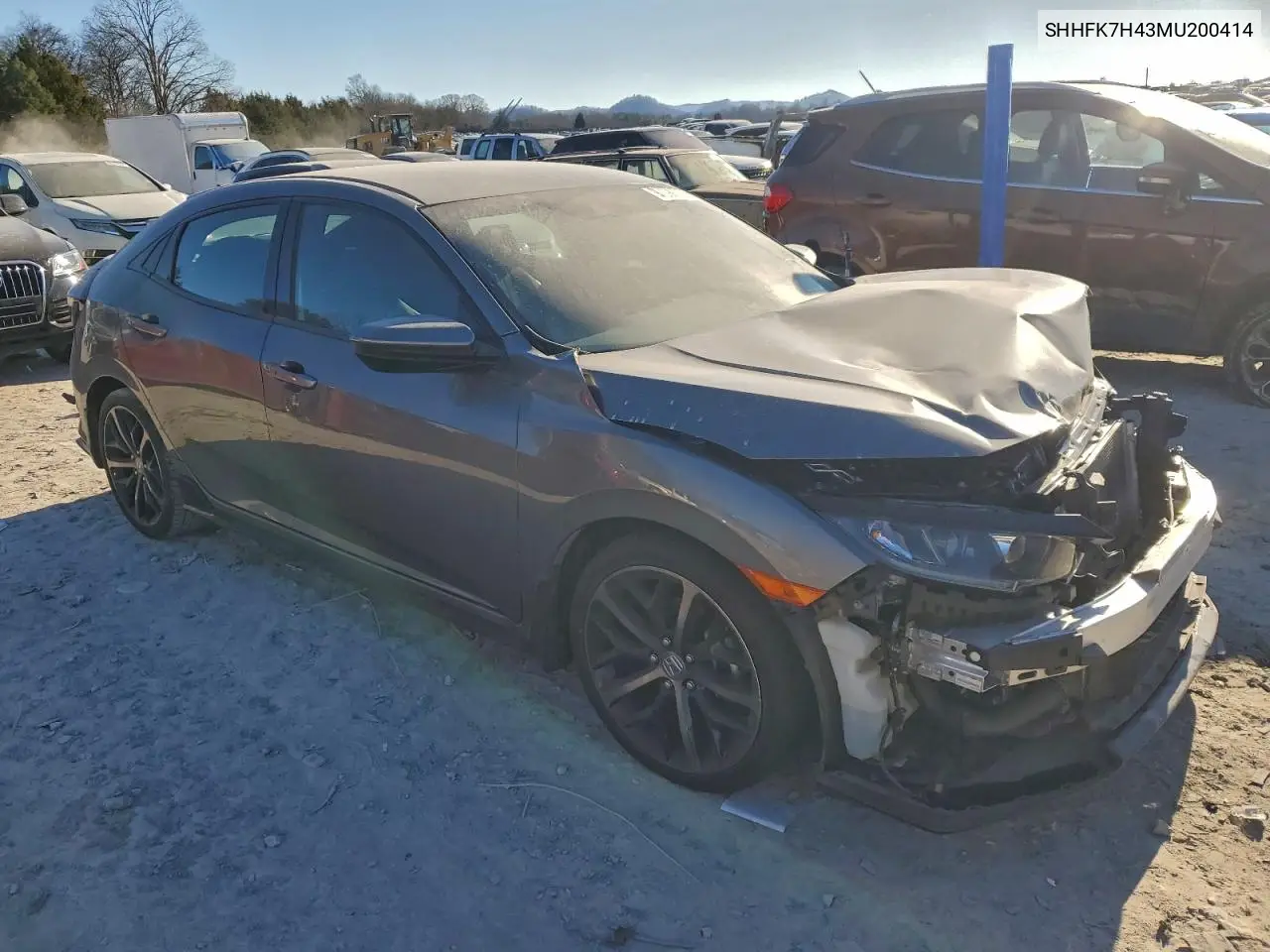 SHHFK7H43MU200414 2021 Honda Civic Sport
