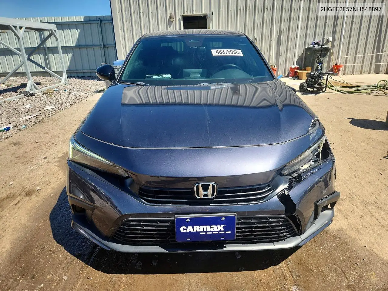 2HGFE2F57NH548897 2022 Honda Civic Sport