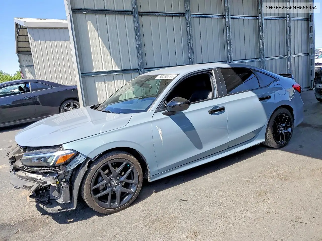 2HGFE2F56NH555954 2022 Honda Civic Sport