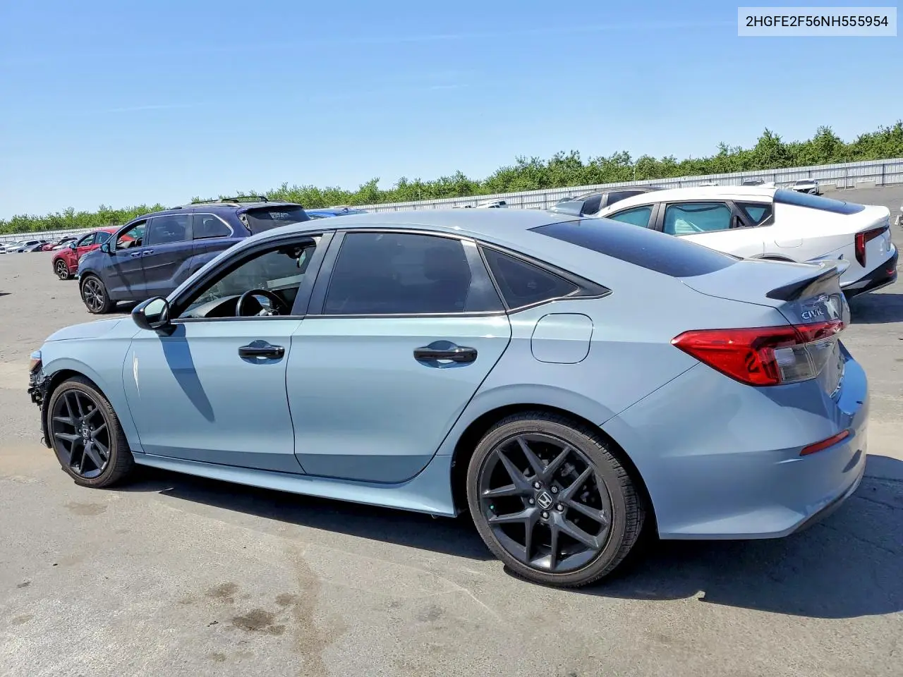 2HGFE2F56NH555954 2022 Honda Civic Sport