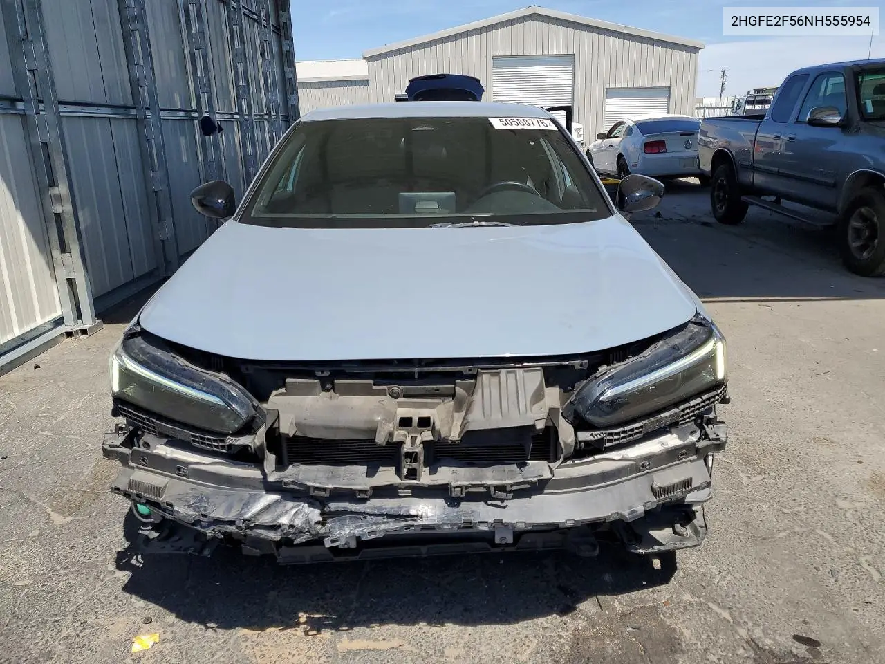 2HGFE2F56NH555954 2022 Honda Civic Sport