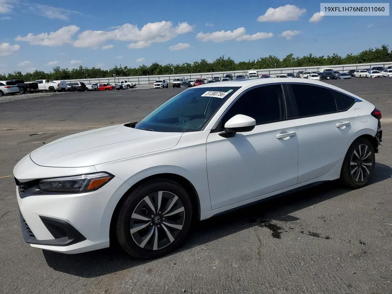 19XFL1H76NE011060 2022 Honda Civic Exl