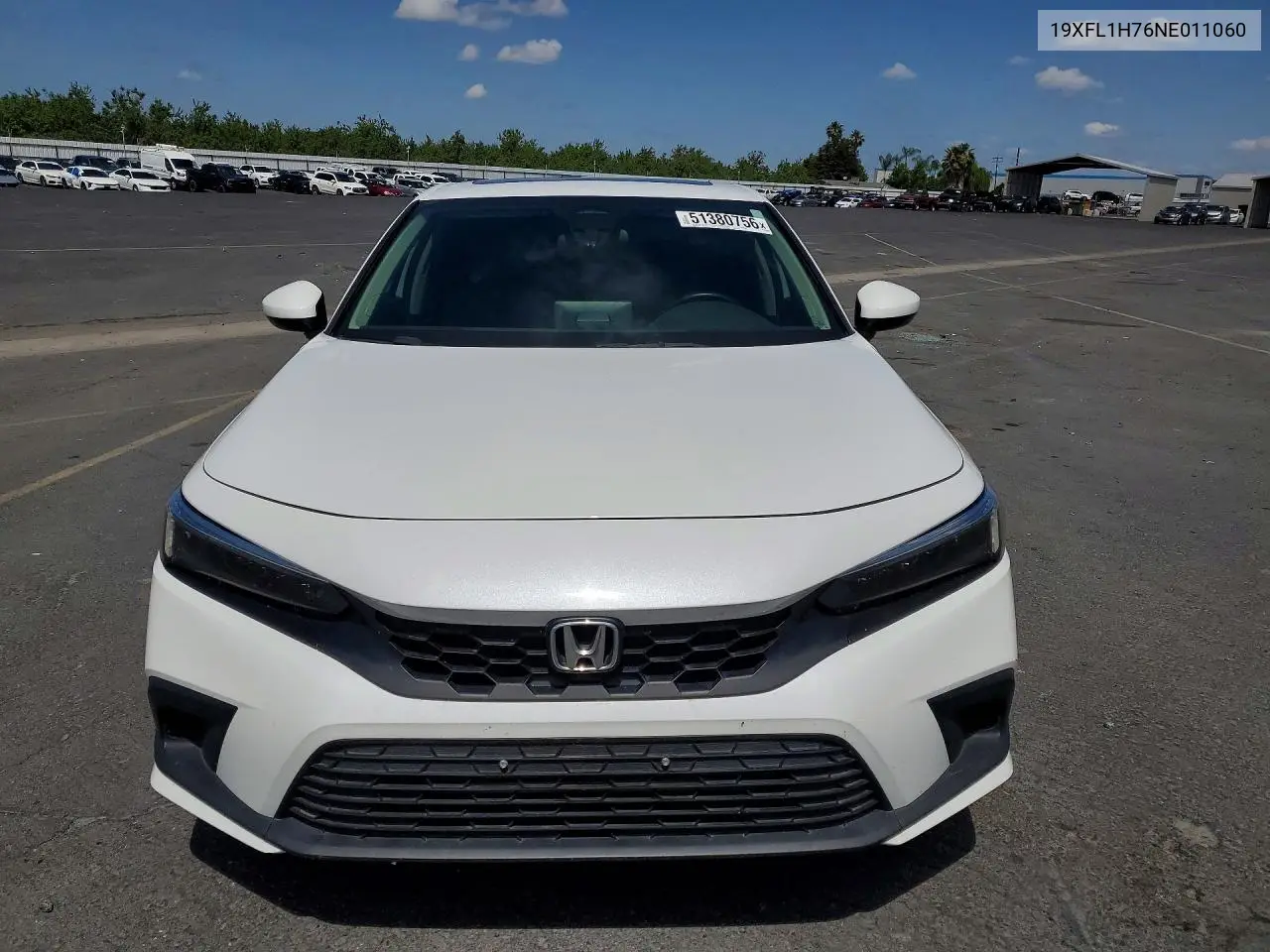 19XFL1H76NE011060 2022 Honda Civic Exl