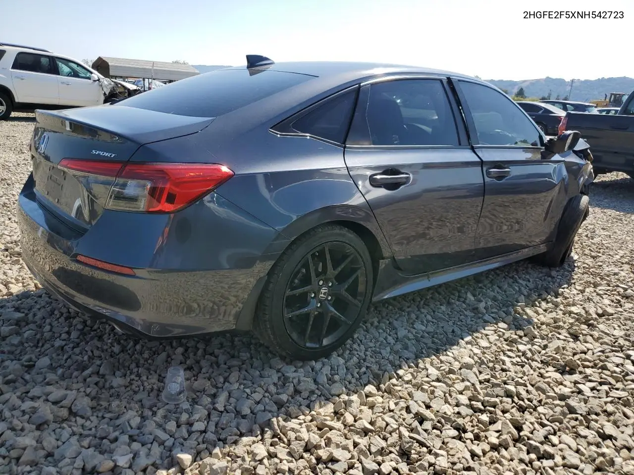 2HGFE2F5XNH542723 2022 Honda Civic Sport