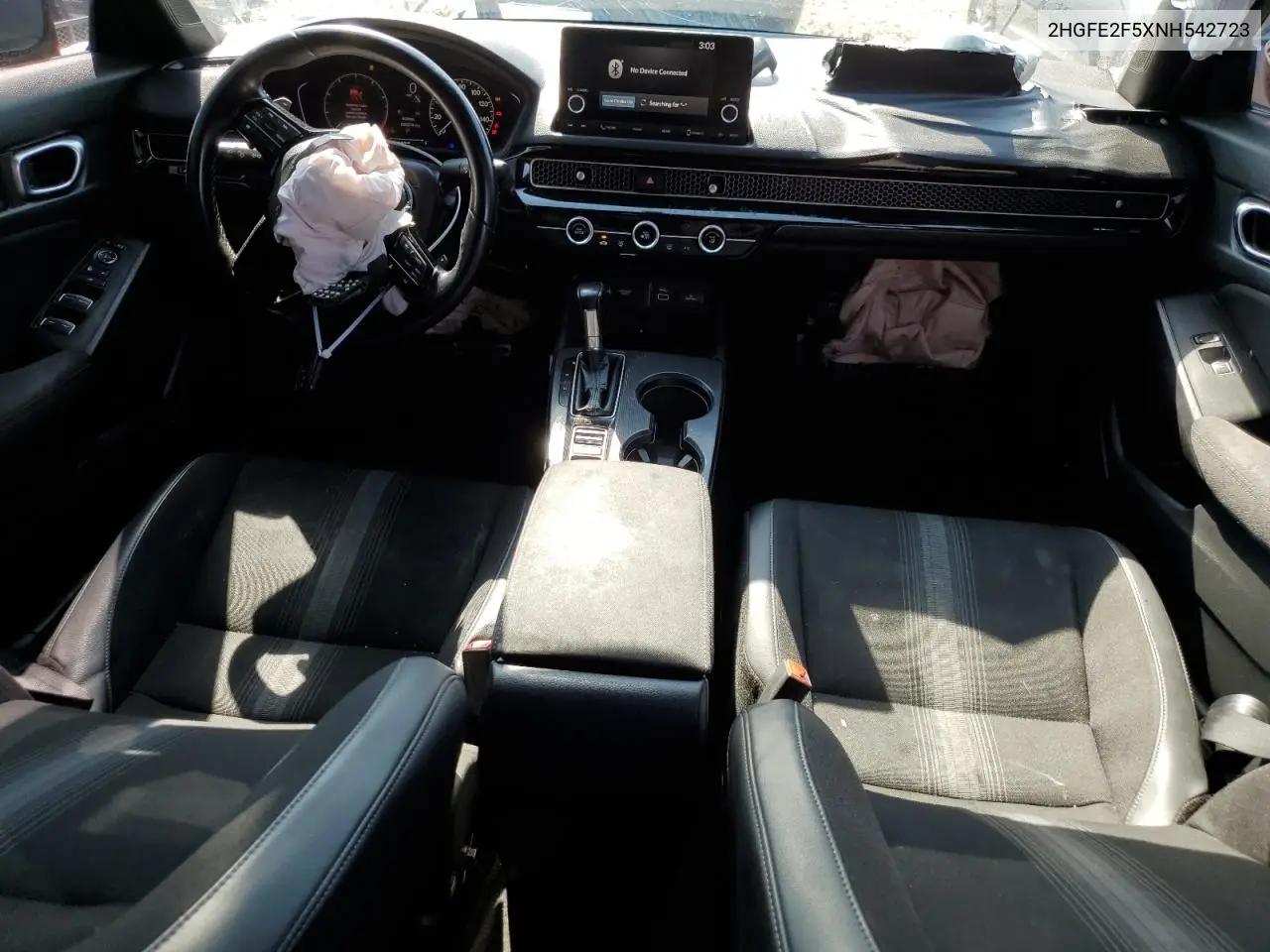 2HGFE2F5XNH542723 2022 Honda Civic Sport