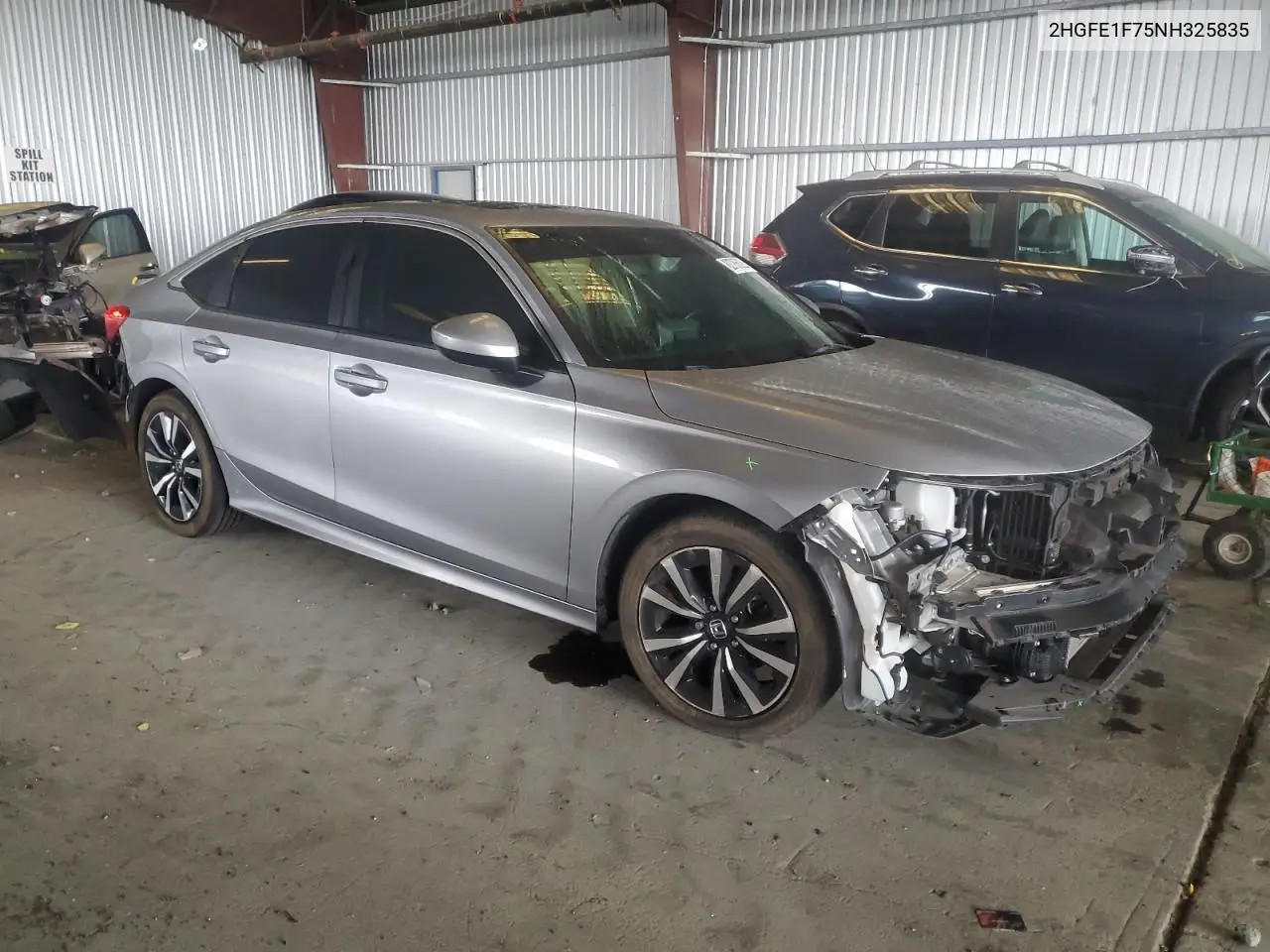 2HGFE1F75NH325835 2022 Honda Civic Ex