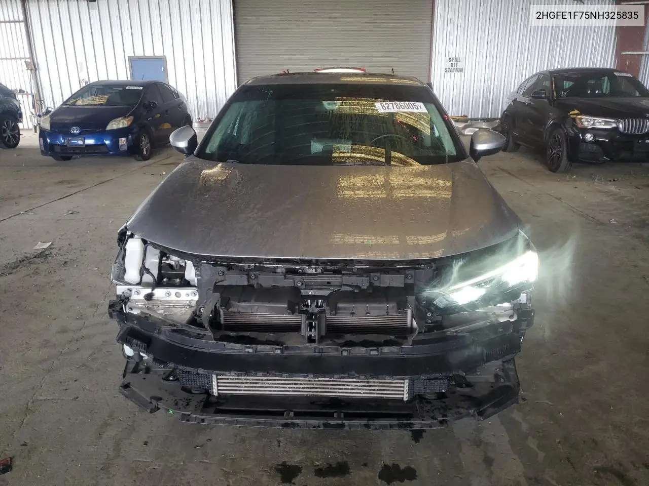 2HGFE1F75NH325835 2022 Honda Civic Ex