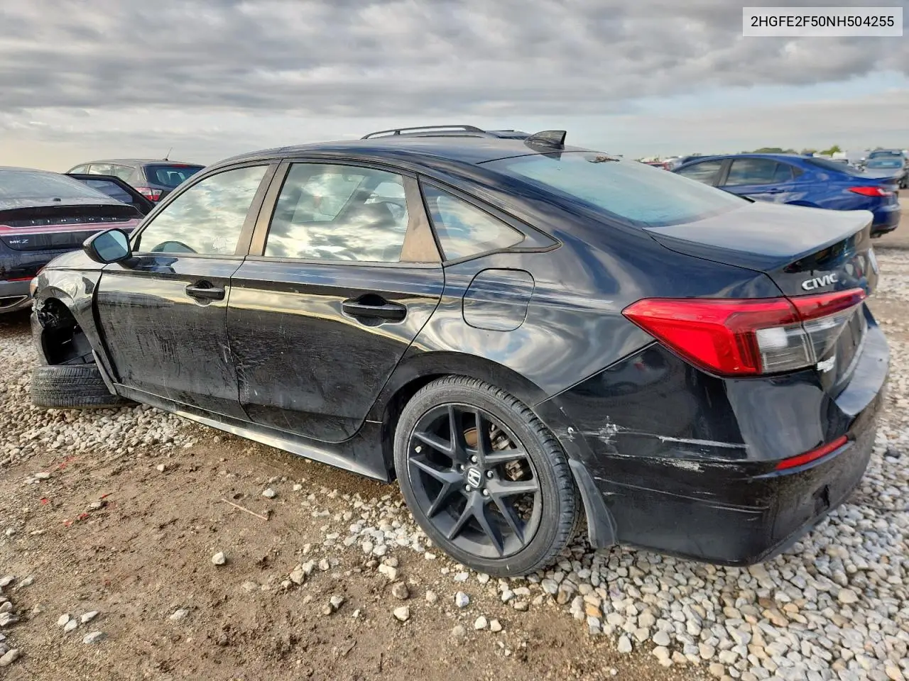 2HGFE2F50NH504255 2022 Honda Civic Sport