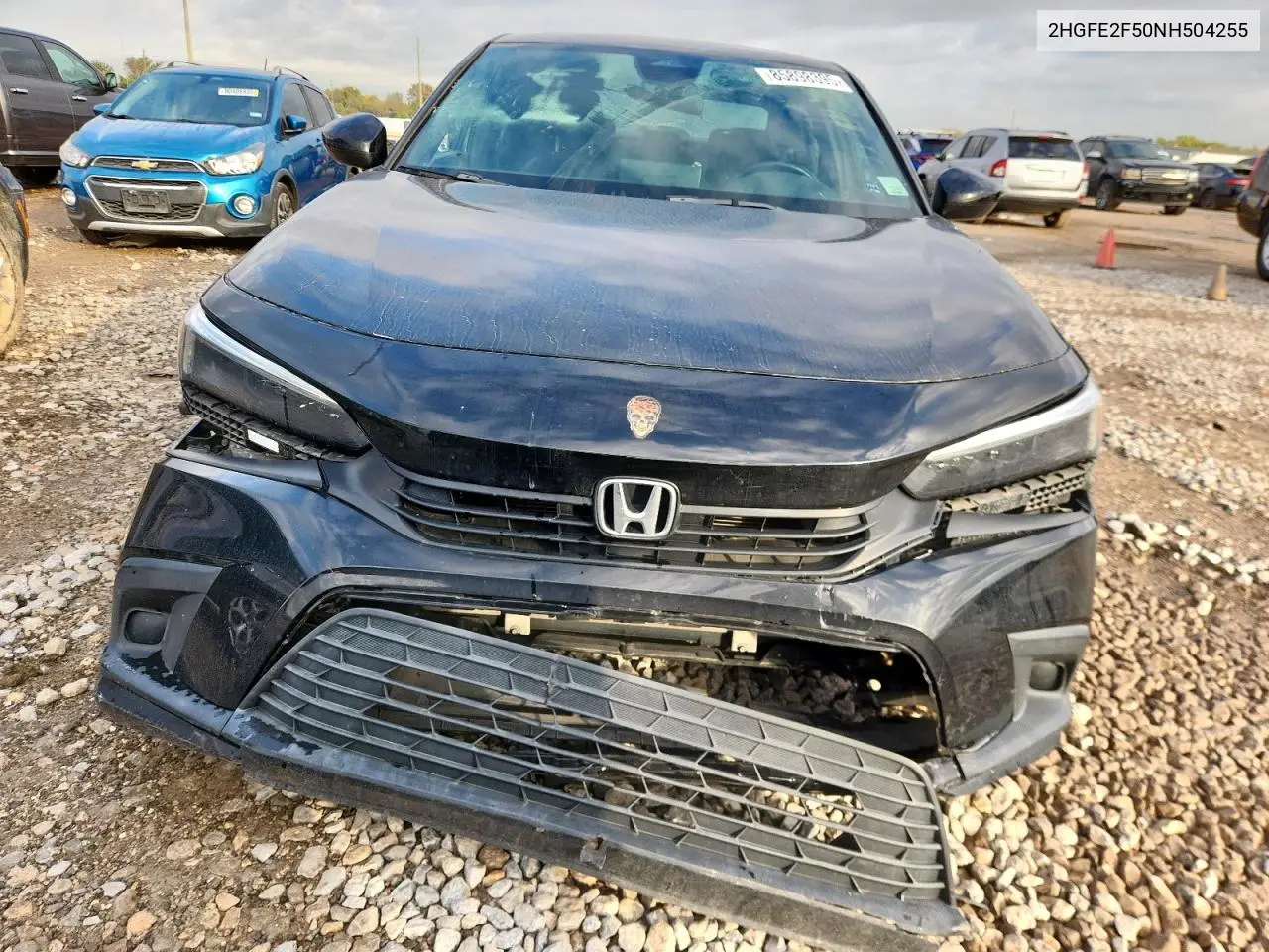 2HGFE2F50NH504255 2022 Honda Civic Sport