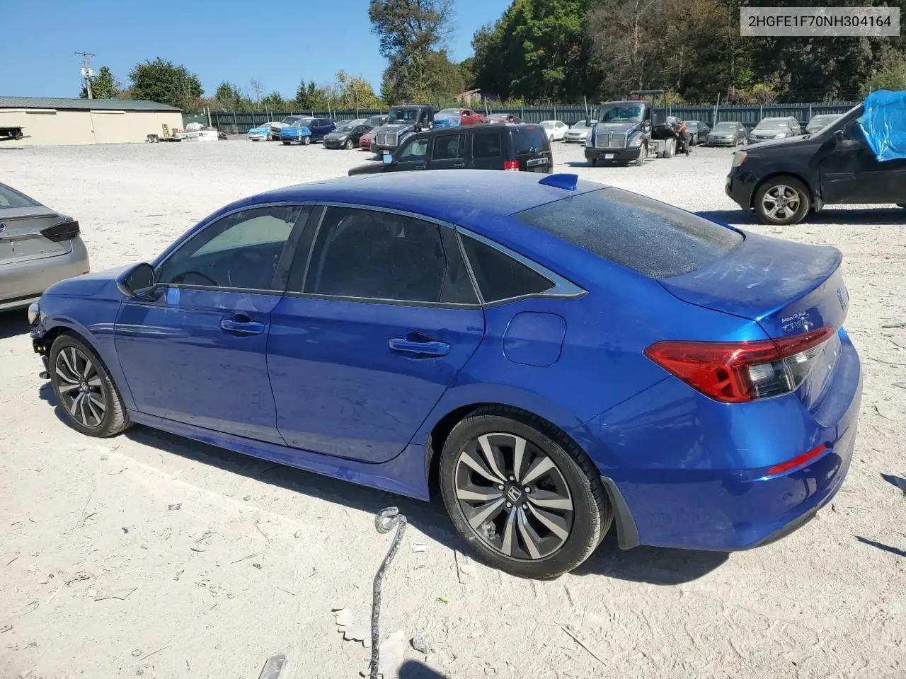 2HGFE1F70NH304164 2022 Honda Civic Ex