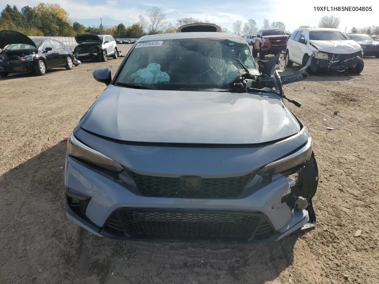 19XFL1H85NE004805 2022 Honda Civic Sport Touring