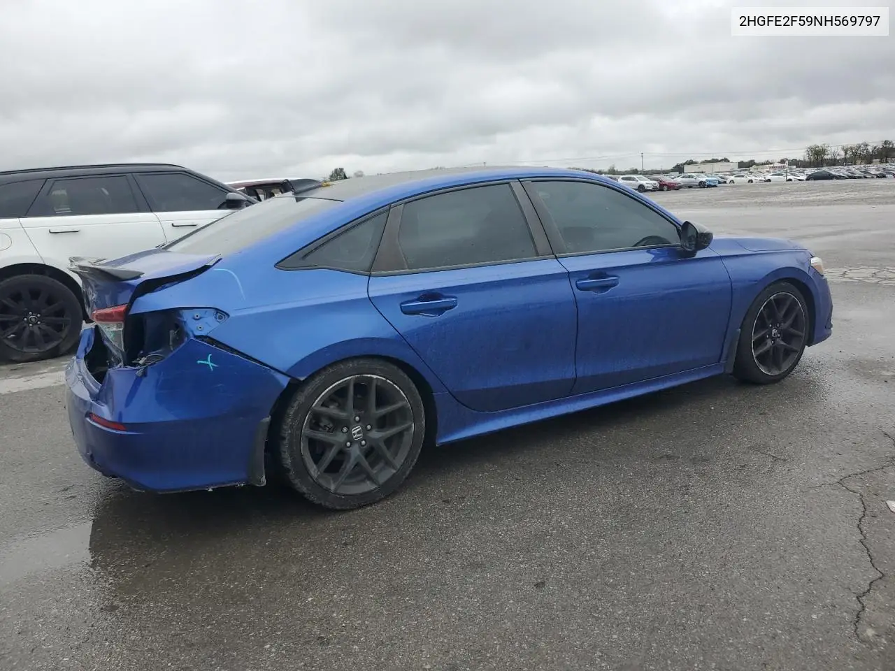 2HGFE2F59NH569797 2022 Honda Civic Sport