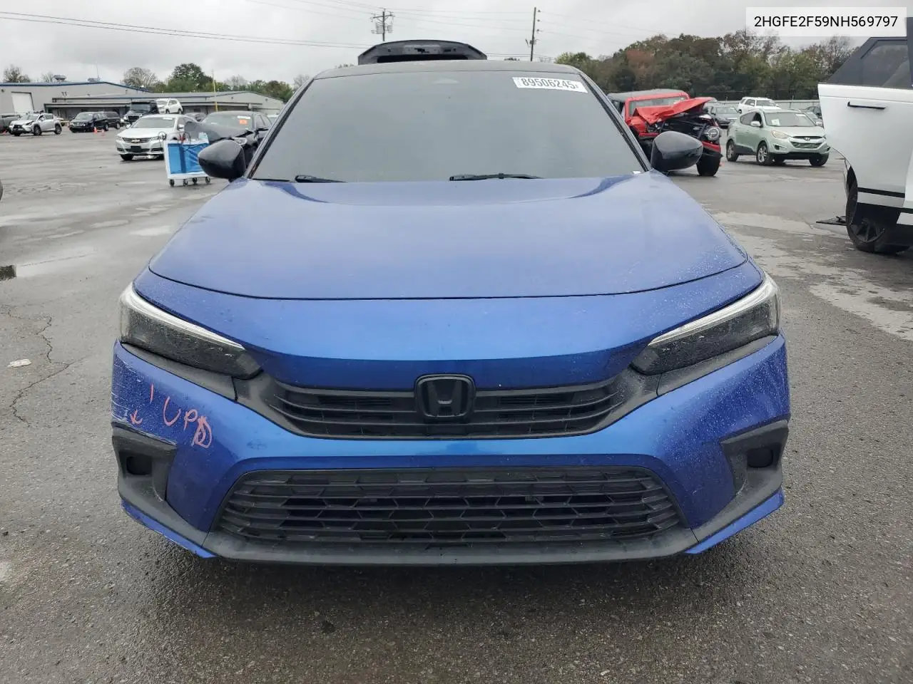 2HGFE2F59NH569797 2022 Honda Civic Sport