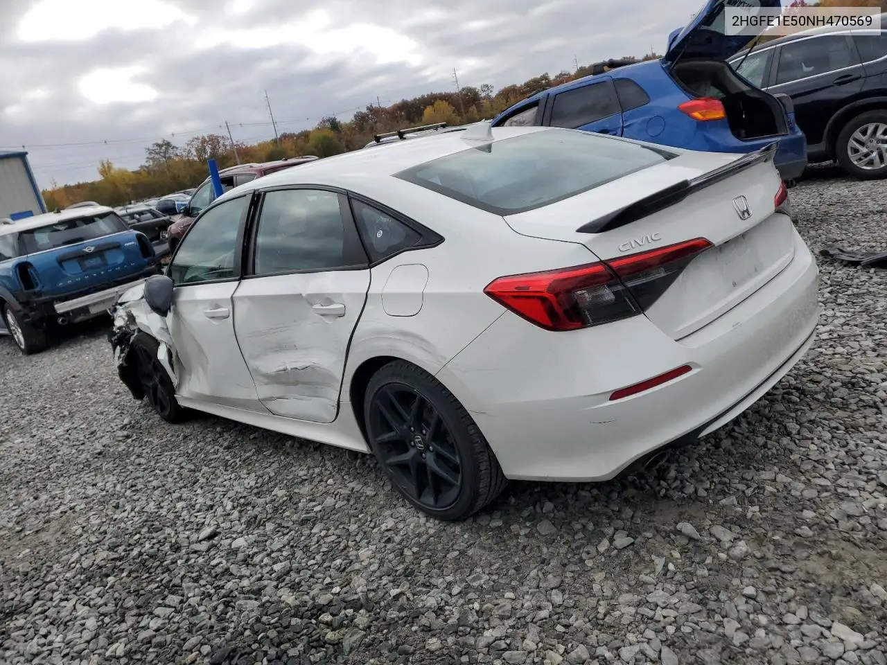 2HGFE1E50NH470569 2022 Honda Civic Si