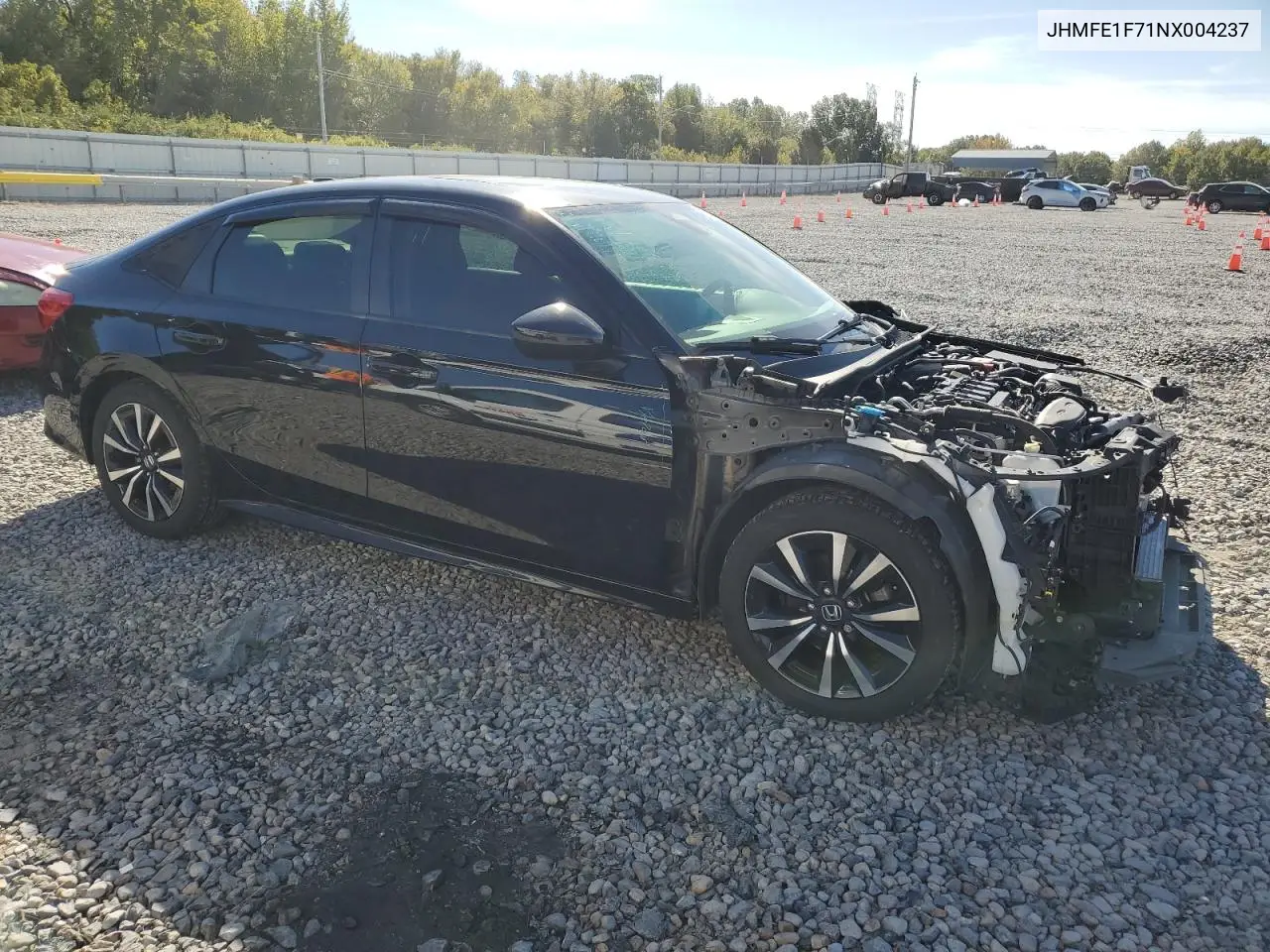JHMFE1F71NX004237 2022 Honda Civic Ex