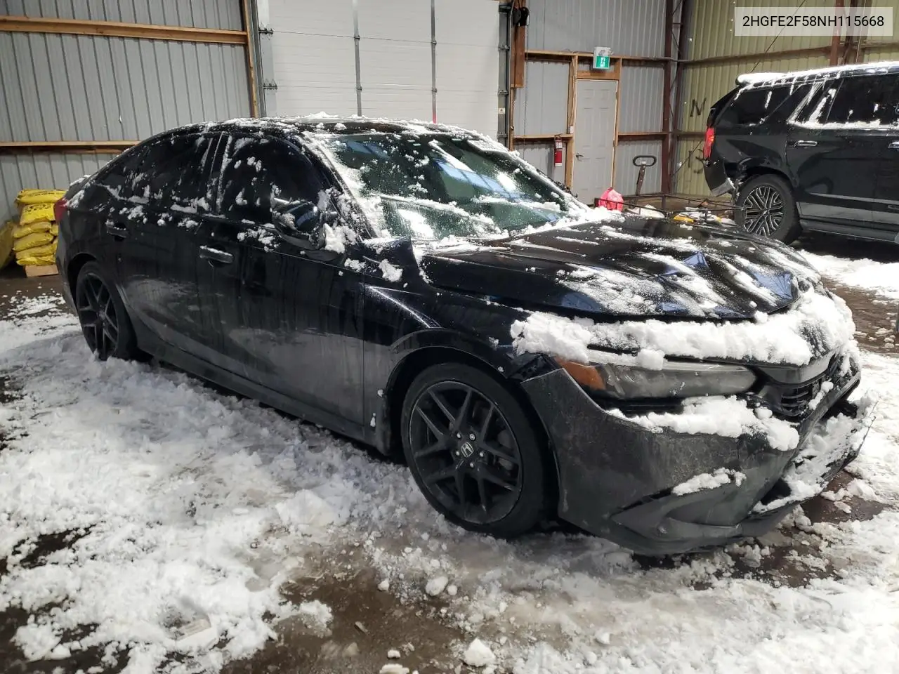 2HGFE2F58NH115668 2022 Honda Civic Sport