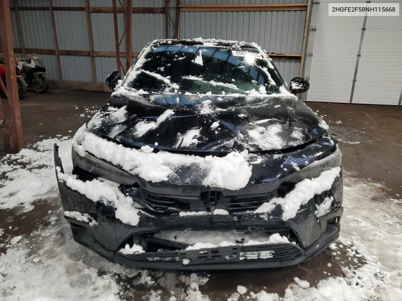 2HGFE2F58NH115668 2022 Honda Civic Sport