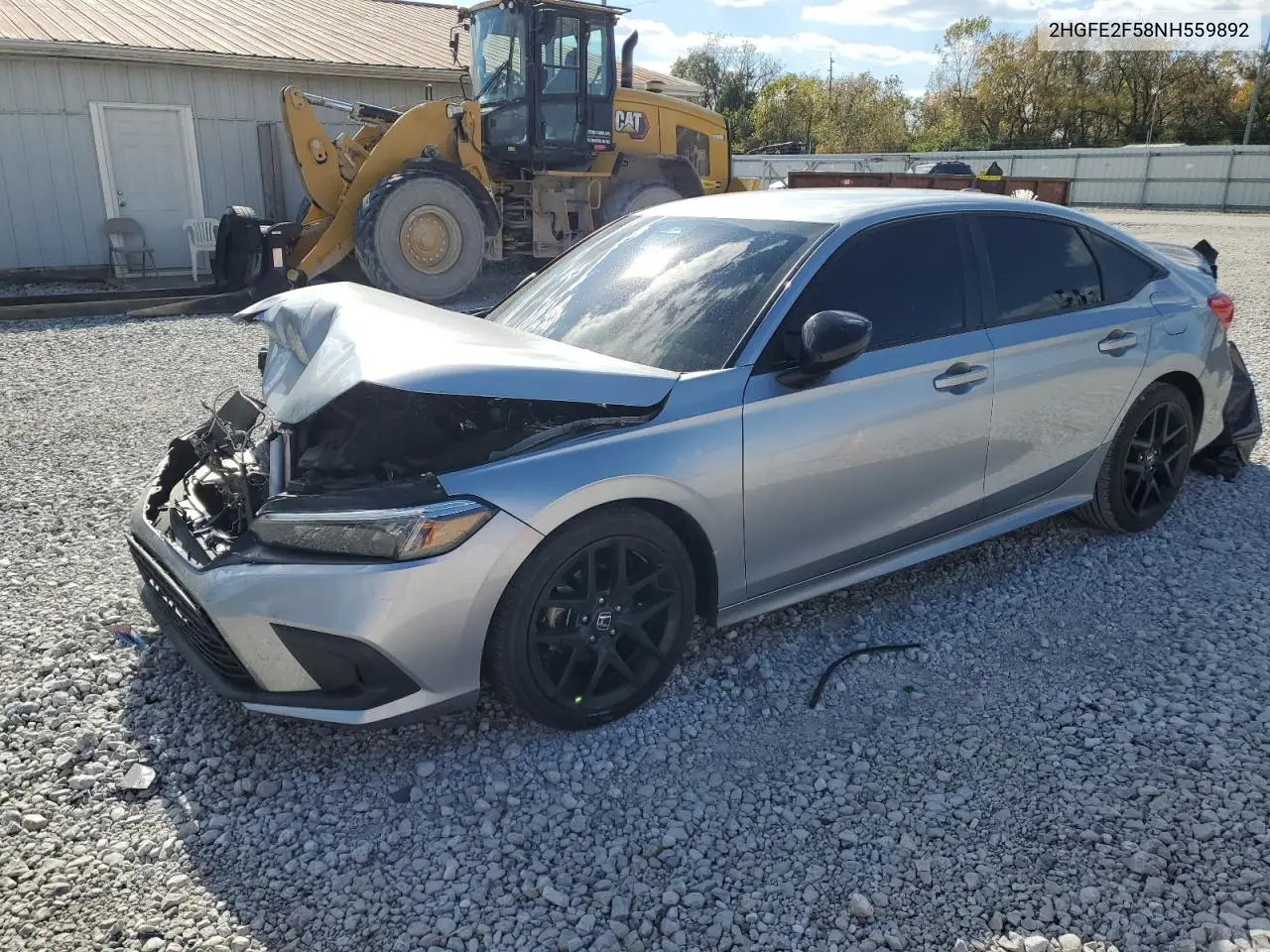 2HGFE2F58NH559892 2022 Honda Civic Sport